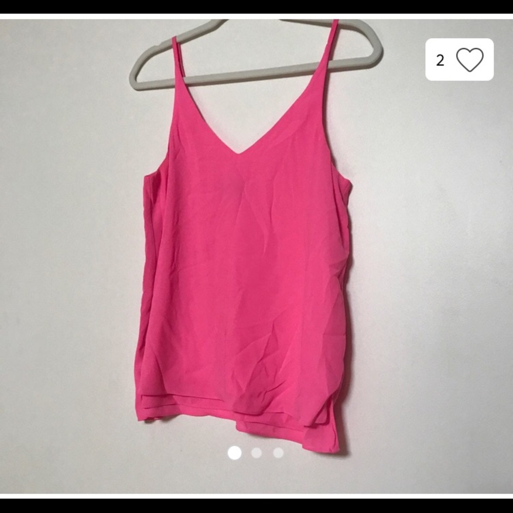 Topshop Pink Tank Top